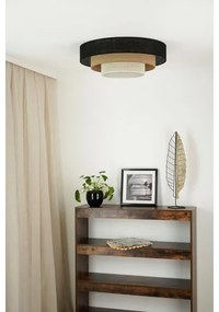 Brilagi - Lustr ASPEN LUNETA LED 12W 230V pr. 60 černá/béžová/krém