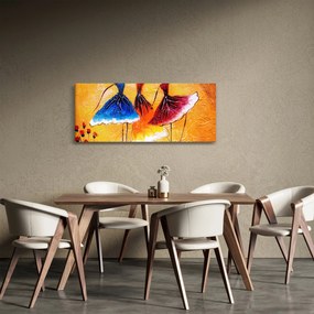 Tablou - Pictură în ulei, balerina (120x50 cm)