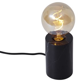 Lampă de masă modernă neagră cu marmură - Marissa