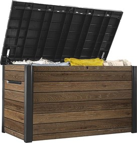 Cutie de depozitare pentru grădină maro din plastic Signature – Keter