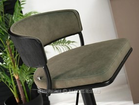Scaun Marta H (čierno-verde + negru). 1110723