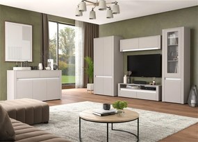 Living Bodena, Casmir/Alb , L 290 X A50 X H 192 CM