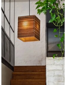 Lustră pe cablu Ledvance DECOR CARDBOARD 1xE27/15W/230V 25x25 cm