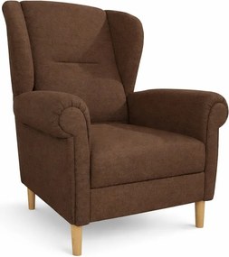 Fotoliu maro închis wing Swan – Ropez