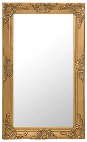 vidaXL Oglindă de perete în stil baroc, auriu, 50 x 80 cm