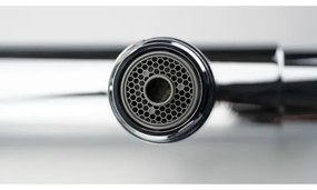 Deante BRE_075M - Baterie chiuvetă cu duș extractibil ERIDAN crom lucios