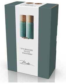 Set de râșnițe de sare și piper verde 2 buc. din ceramică Gastro Green – Bitz