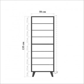 Dulap Pantofi FİLİNTA-731 Sonoma Oak