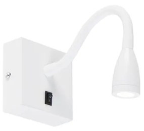 Lampă de perete modernă flexibilă albă LED - Flex