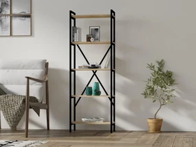 Raft Vovono (stejar + negru) . 1092870