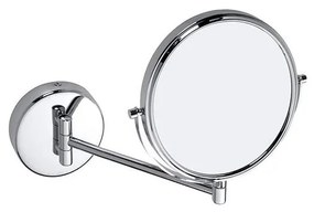 Oglindă cosmetică argintie 23,2 x 26,5 cm