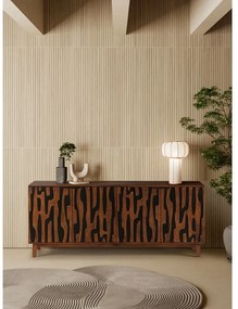 Comodă maro din lemn de mango 190x80x40 cm Kantu – MOME