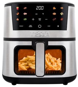 Friteuză cu aer cald digitală multifuncțională TESLA Electronics AirCook 7 l 1600W/230V