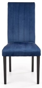 Scaun de bucaterie Diego 2, albastru/negru
