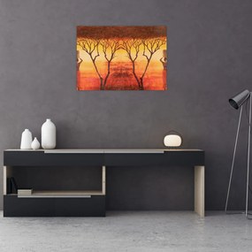 Tablou - Savana africană (70x50 cm)