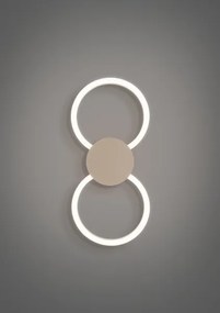 Eglo 902127 - Aplică de perete LED VENTICELLO LED/20W/230V + LED/0,91W bej