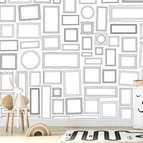 Fototapet - tapet desenat (147x102 cm)