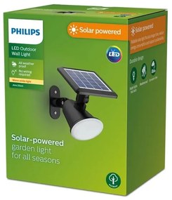 Philips JIVIX LED 1,4W 3,7V 1800mAh IP44 lampă solară de perete