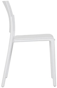 Scaun din plastic KOSTAS, alb