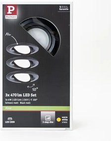 SET 3x corp de iluminat dimabil pentru baie LED/6W IP23 NOVA 230V Paulmann 94472