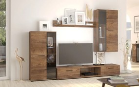Mobilier living Fletcher (stejar Lefkas) (iluminat LED). 1059021