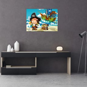 Tablou - Comoara piraților (70x50 cm)