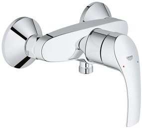 Set Coloana dus Grohe Vitalio palarie patrata 25 cm, baterie cabina dus Eurosmart (26698000, 33555002 )