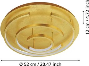 Eglo 98488 - Plafonieră LED POZONDON LED/24W/230V