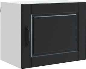 vidaXL Dulap de bucătărie cu raft Negru 50 x 31 x 40 cm Lemn compozit