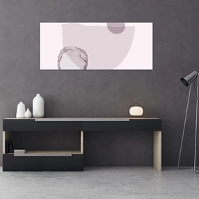 Tablou - Minimalism violet N⁰2 (120x50 cm)