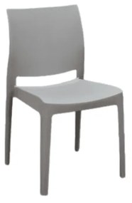 SCAUN PASTELLO - POLIPROPILENA - HORECA - GRI