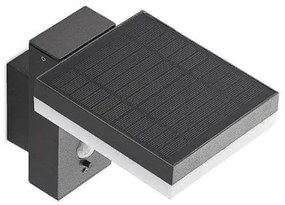 LED lampă solară de perete exterior cu senzor LED/5,5W/3,7V 3000K IP54