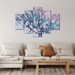 Tablou cu copaci înzăpeziți (150x105 cm)
