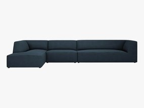Coltar 5 locuri Ruby stofa L366 cm