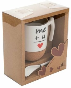 Florina Cană din porțelan Me+U, 250 ml