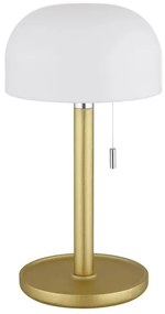 Lampă LED de masă Globo 21016M NORMAN LED/1,5W/3,7V 3000/4200/6000K alamă