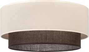 Brilagi - Plafonieră LED BOHO STYLE 1xE27/15W/230V Ø 40 cm crem/maro