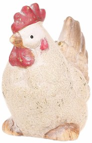 Decor ceramic Hen, 15 x 7 x 12 cm