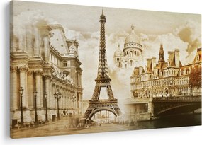 Tablou - Monumente din Paris (90x60 cm)