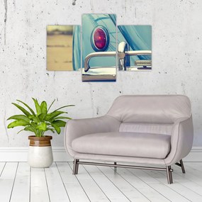 Tablou cu veteran turcoaz (90x60 cm)