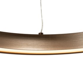 Lampă suspendată din bronz 40 cm cu LED inclus cu dimmer pe 3 trepte - Girello