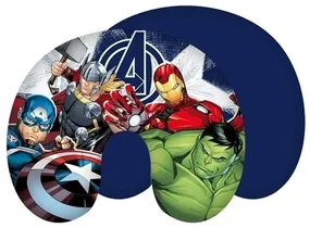 Pernă de călătorie Avengers "Heroes", 28 x 33 cm