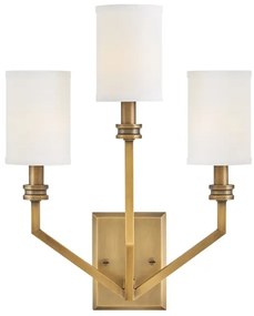 Hinkley HK-MOORE-WB3-HB - Aplica de perete MOORE 3xE14/40W/230V aurie