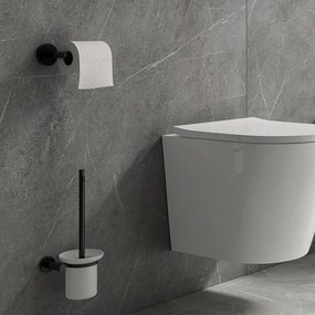 Perie WC Omnires Modern Project negru mat