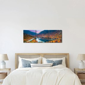Tablou - White Mountain, New Hampshire, USA (cu ceas) (90x30 cm)