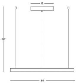 Suspensie  23032 Zambelis LED, Auriu, Grecia