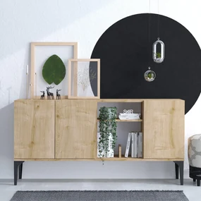 Dulap Aliex 5 (stejar safir). 1073170