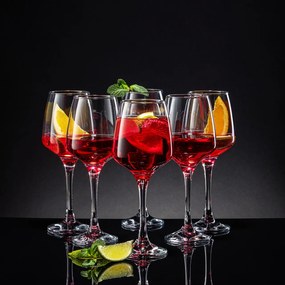 Set 6 pahare vin 400ml, Sparkle