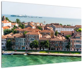 Tablou - Vedere aeriană a orașului (90x60 cm)