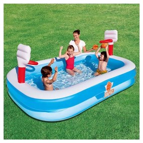 Piscina gonflabila pentru copii, baschet, 251x168x102 cm, bestway basketball